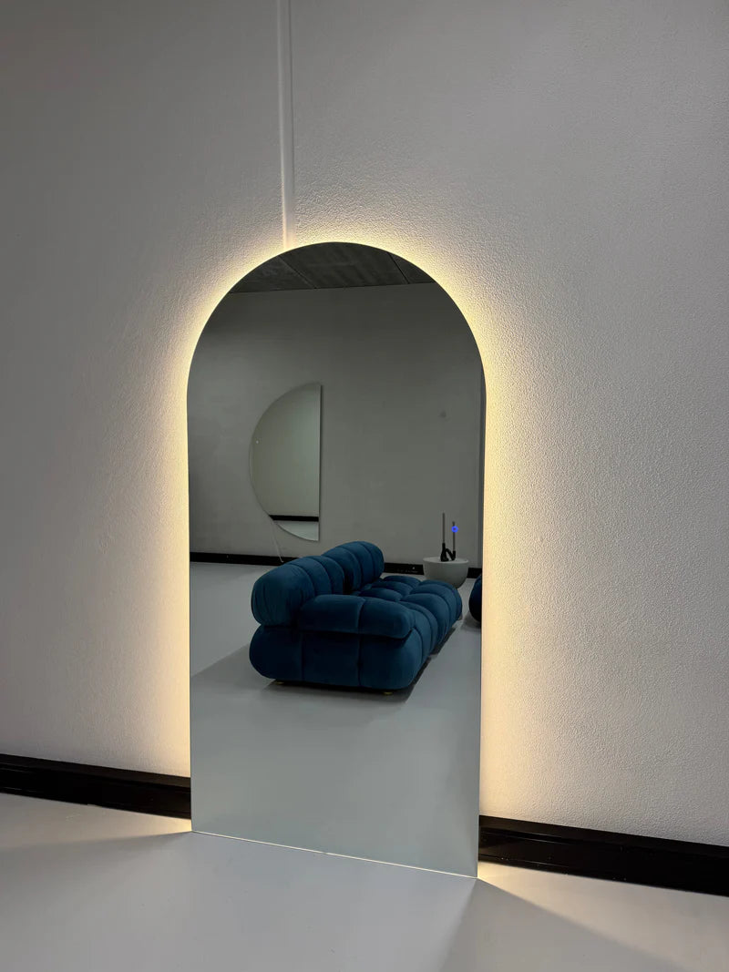 Wandspiegel Luna LED Premium 200x100 cm mit integrierter Beleuchtung