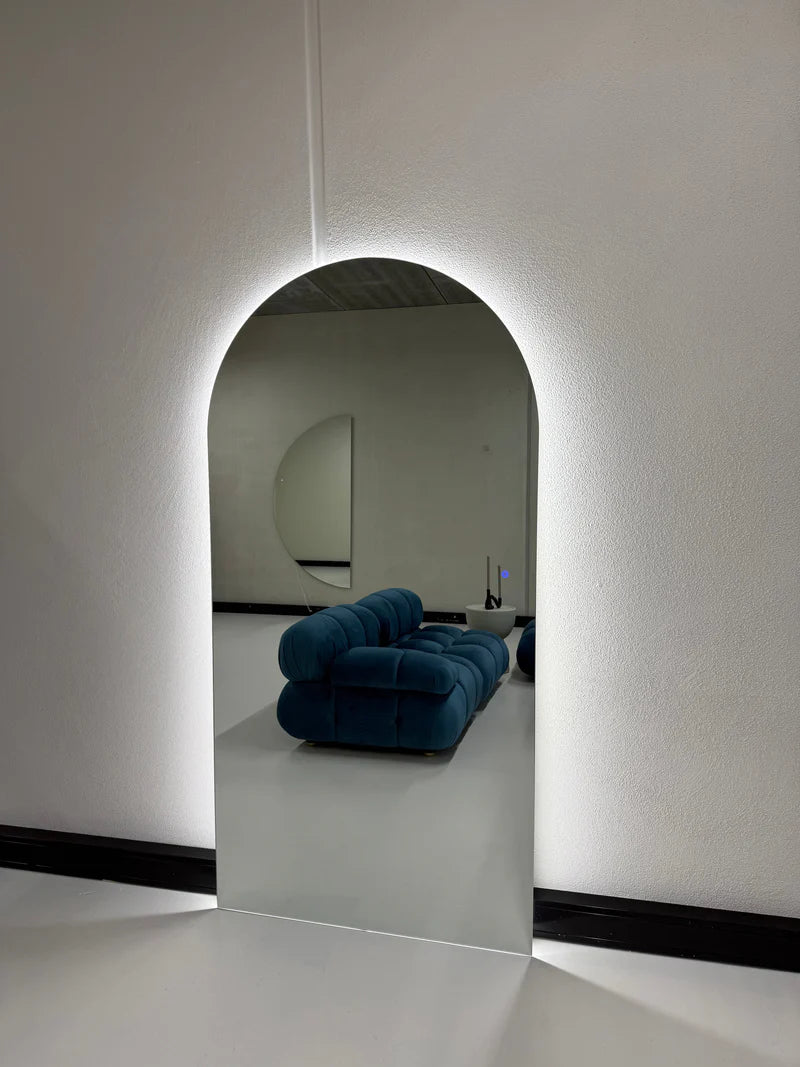 Wandspiegel Luna LED Premium 200x100 cm mit integrierter Beleuchtung