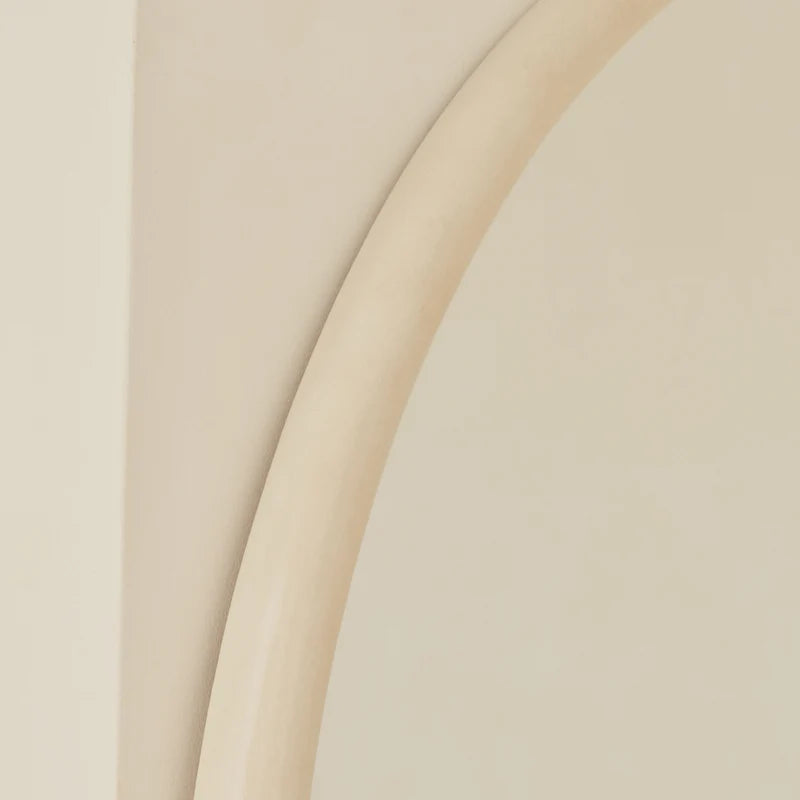 Großer Bogen-Spiegel Amora Zement-Optik 200 cm x 120 cm