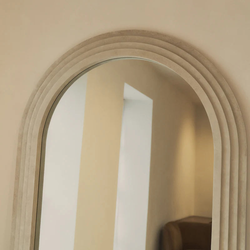 Spiegel Arche Luciana Stehend Betonoptik 200x100 cm