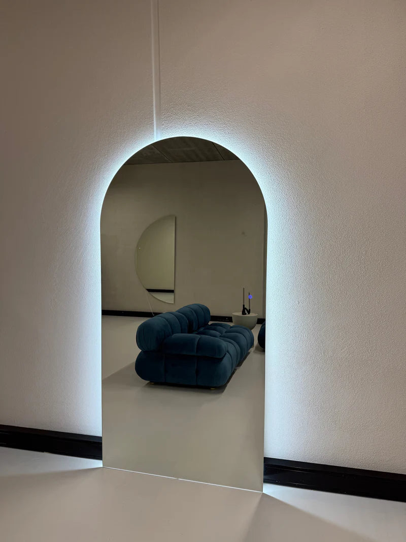 Wandspiegel Luna LED Premium 200x100 cm mit integrierter Beleuchtung